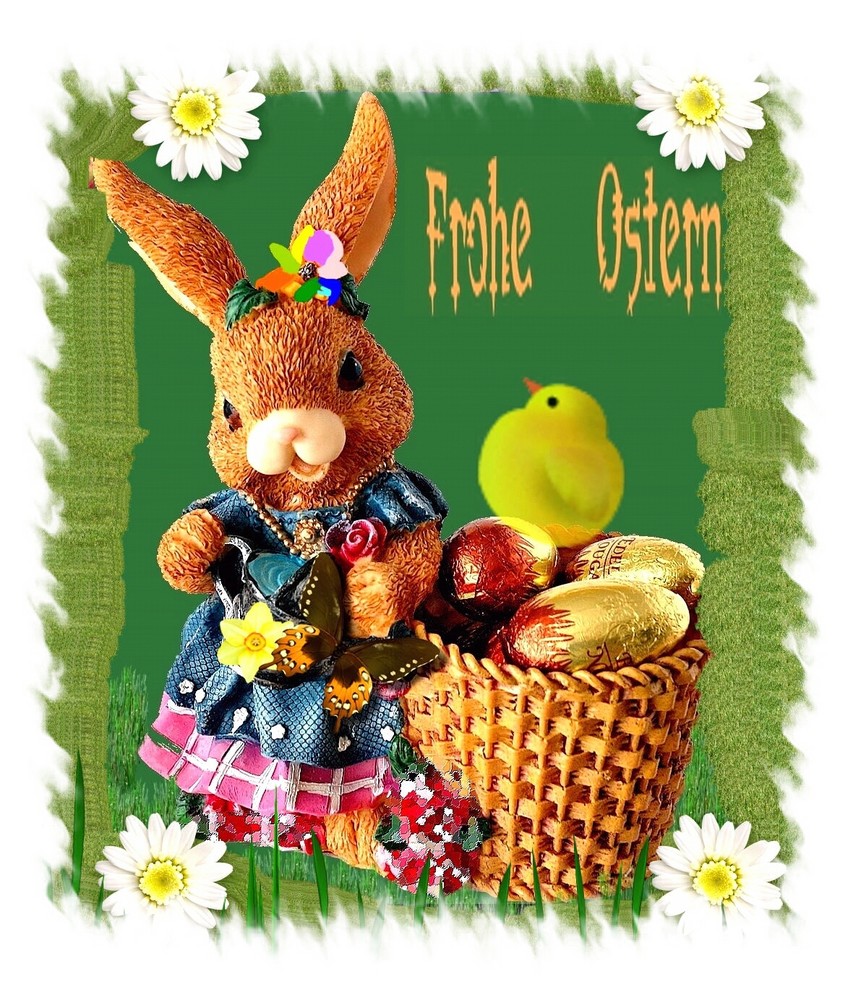 Fröhliche Ostergrüße Foto & Bild karten und kalender, osterkarten