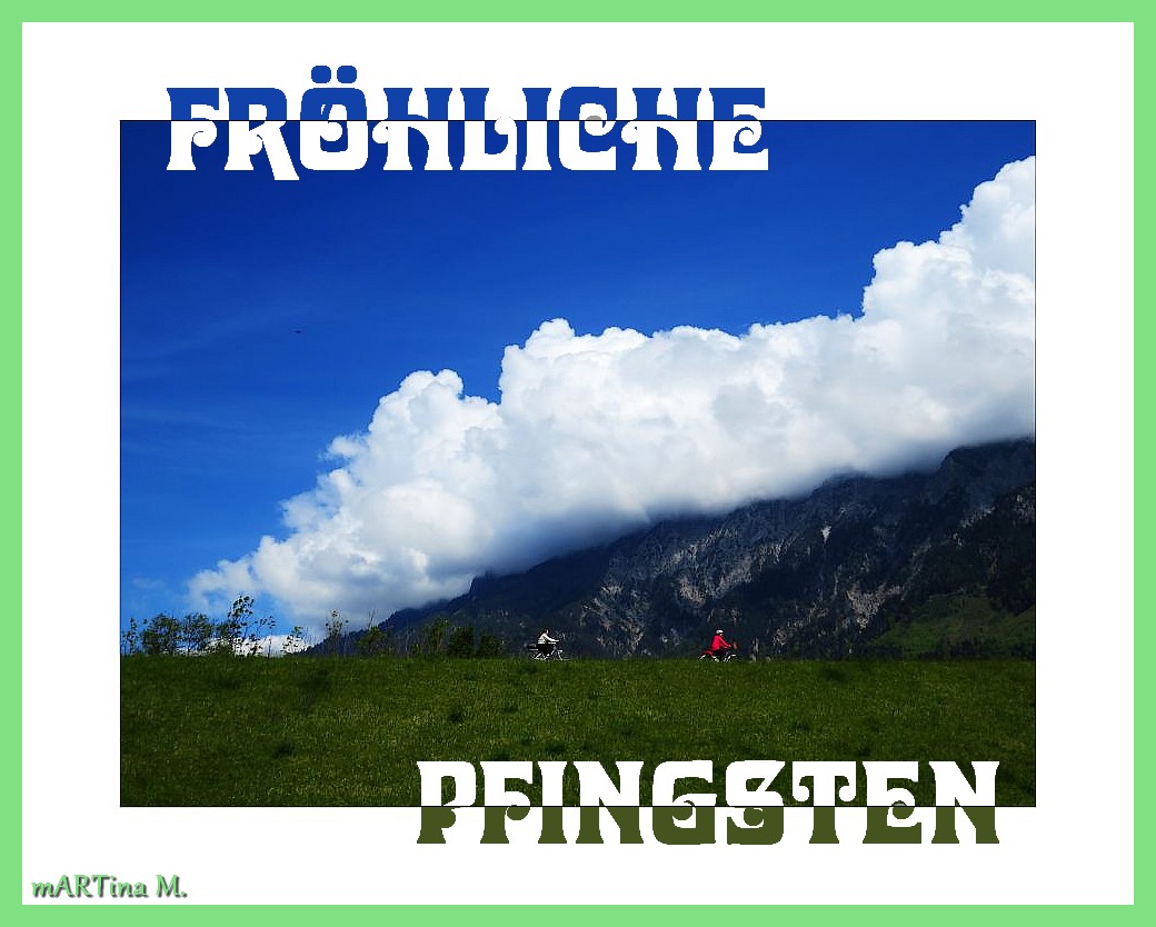 Fröhliche Pfingsten (mit Gedicht)