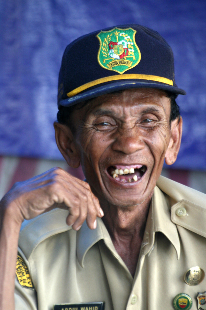 fröhliche Runde in Medan