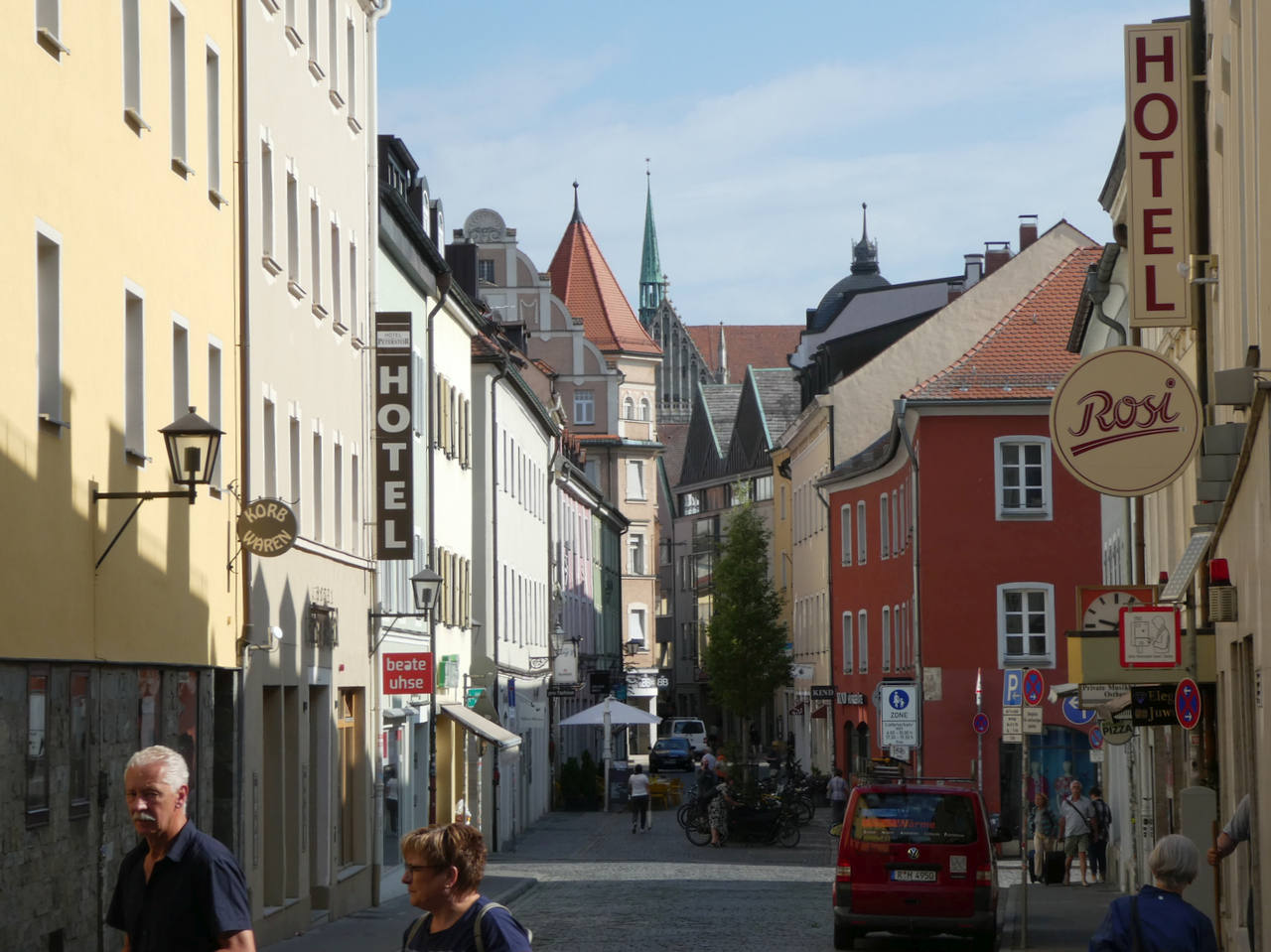 Fröhliche Türken Straße