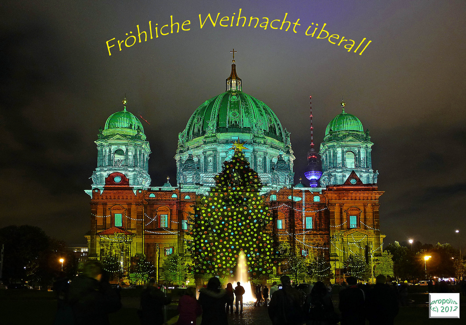 fröhliche Weihnacht überall