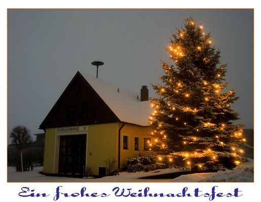 Fröhliche Weihnachten...