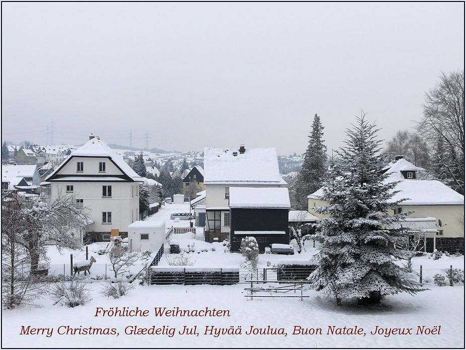 Fröhliche Weihnachten