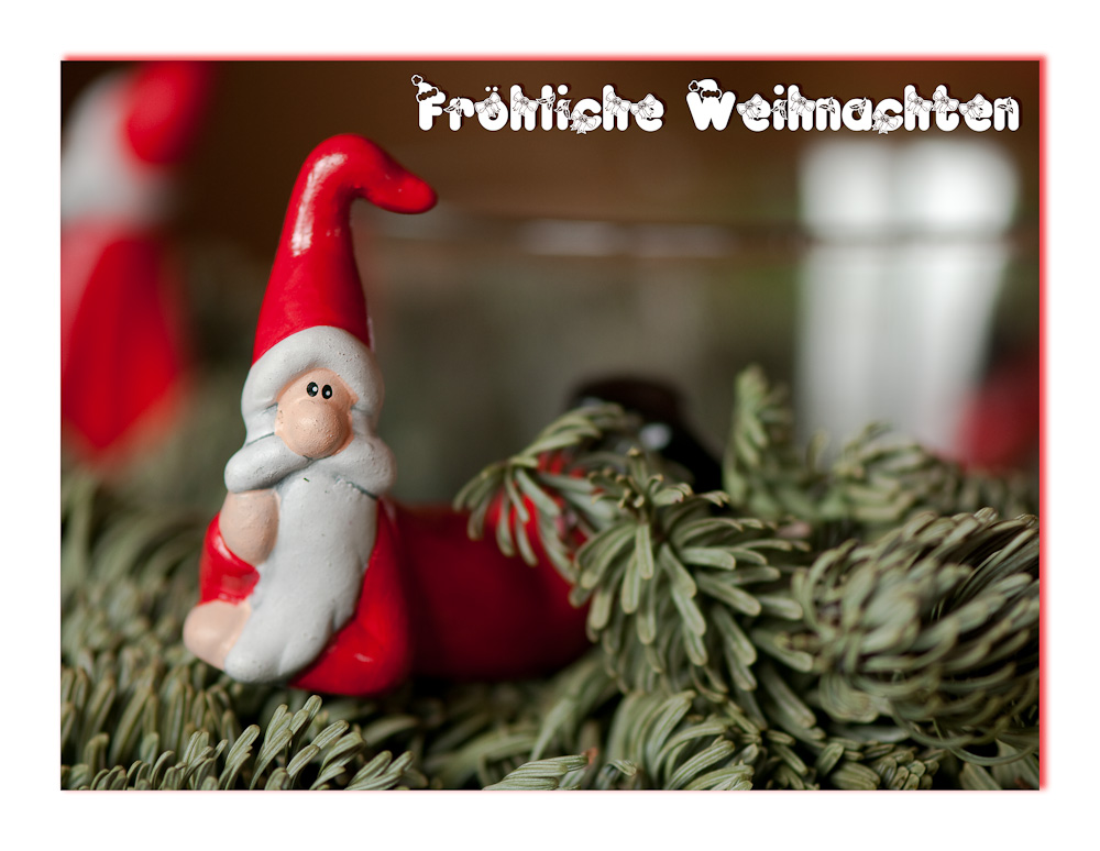 Fröhliche Weihnachten