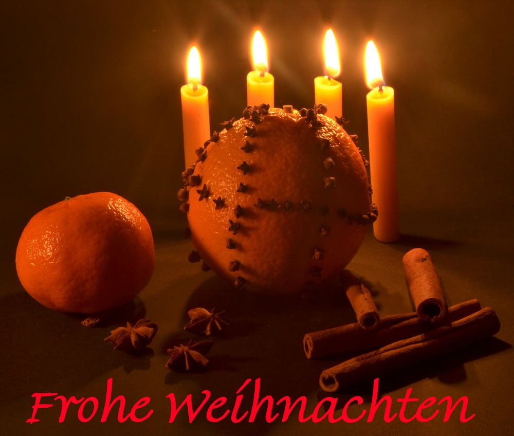 Fröhliche Weihnachten und ein gutes neues Jahr!