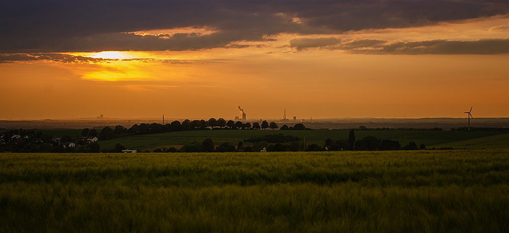 Fröndenberg bei Abend