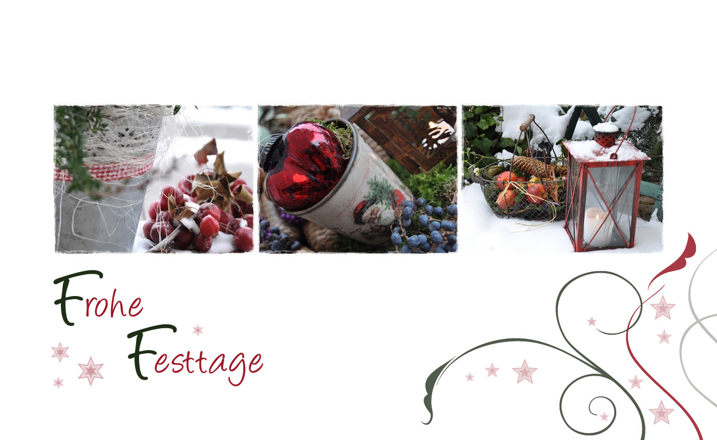 Frohe Festtage ..*** Foto & Bild  karten und kalender 