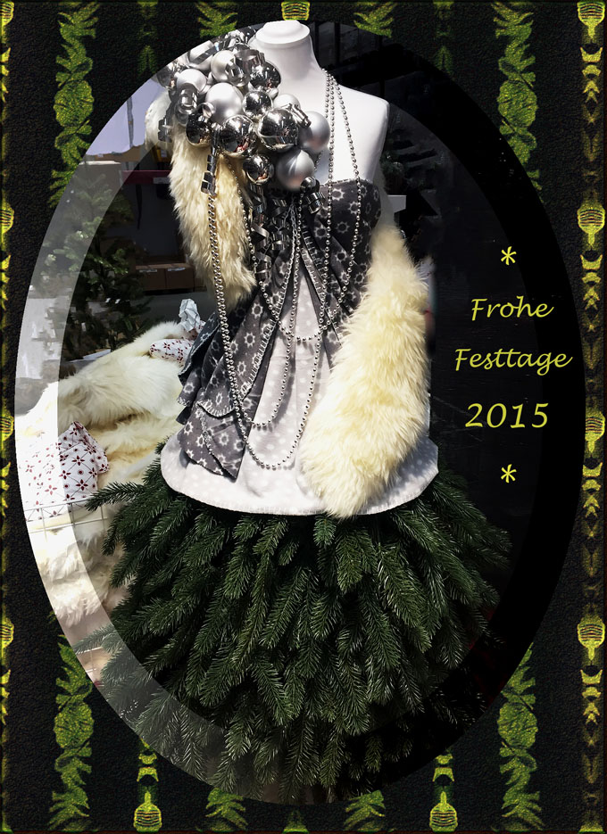 Frohe Festtage und ein gutes Jahr 2016