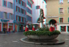 Frohe Festtagszeit - Anaglyphe