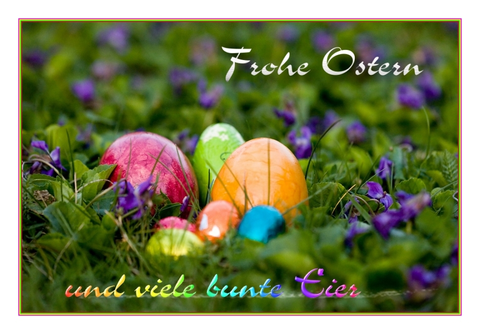 Frohe Ostern