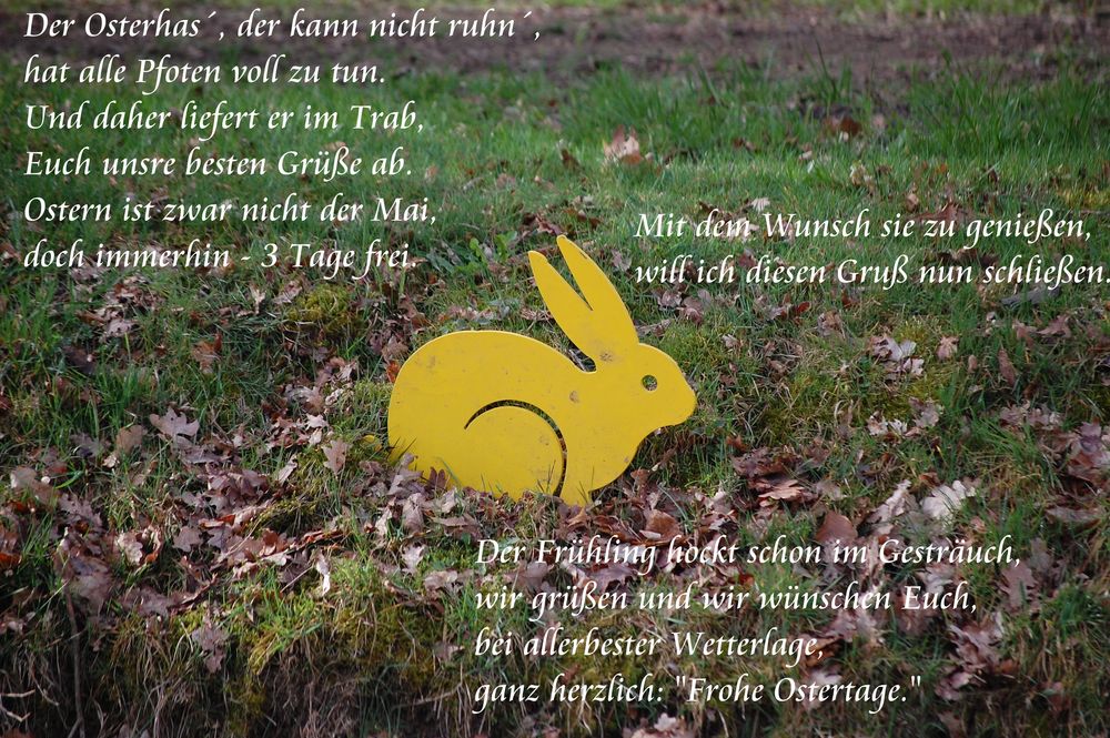 Frohe Ostern