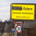 "Frohe Ostern"