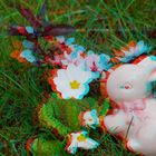 Frohe Ostern - Anaglyphe