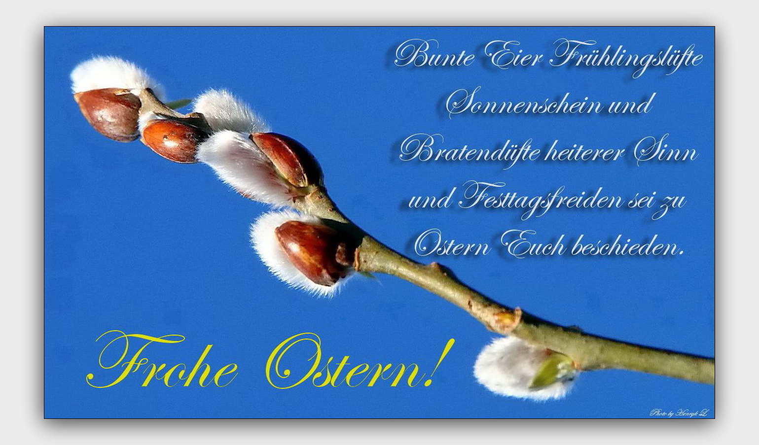 Frohe Ostern 