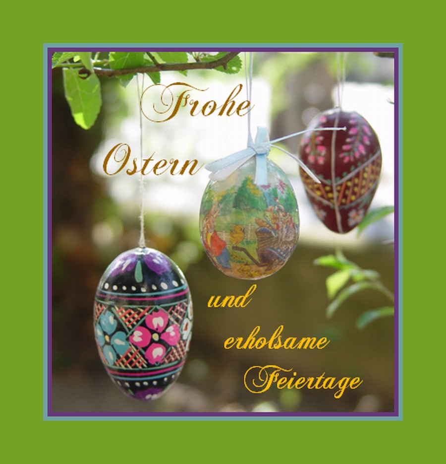 Frohe Ostern