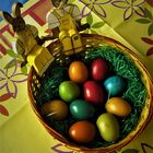 Frohe Ostern - Die gefärbten Eier