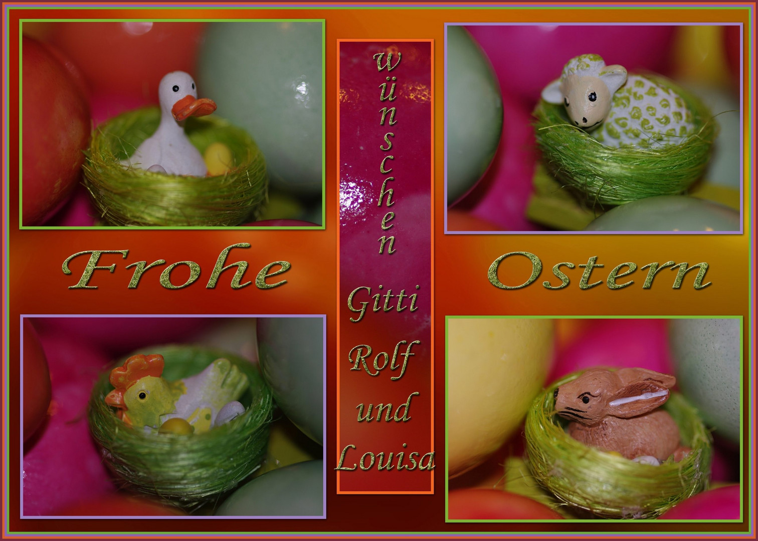 Frohe Ostern für euch alle