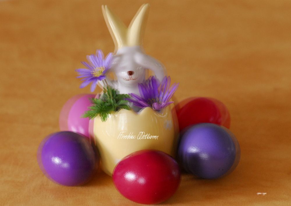  Frohe Ostern - Interlaced