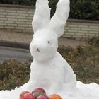 Frohe Ostern mit dem Osterhasen