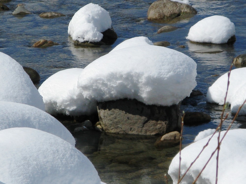 Frohe Ostern oder ... Der Winter ist zurück !