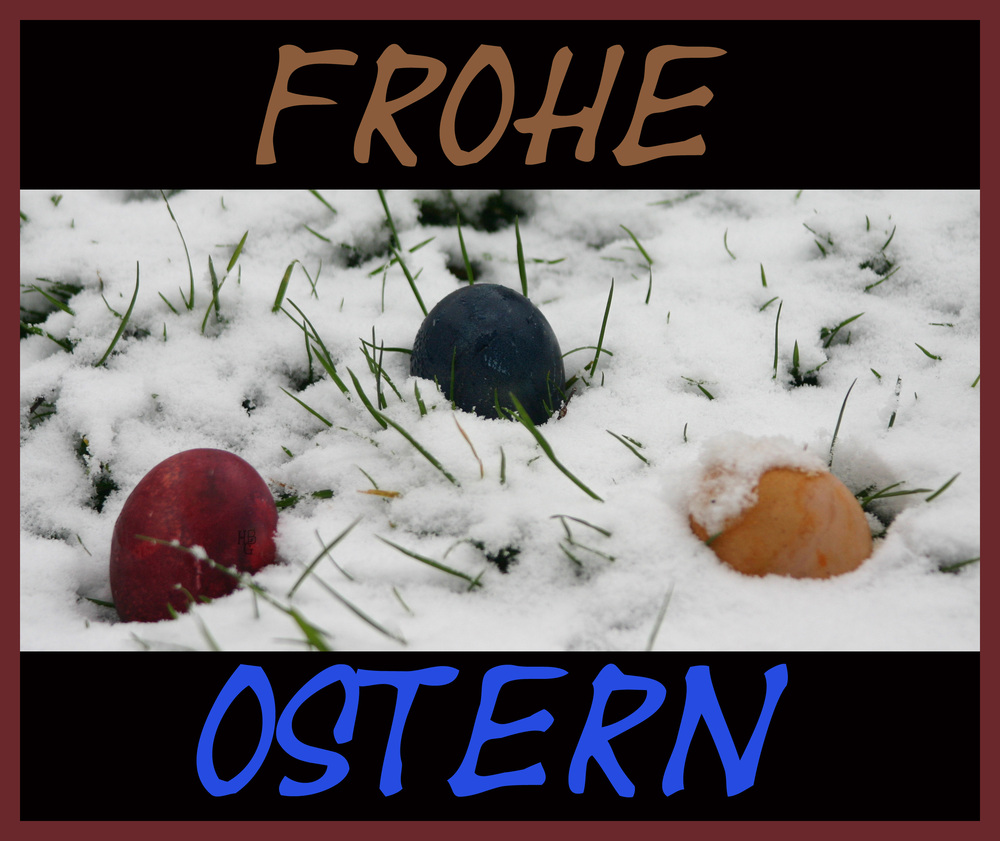 Frohe Ostern oder erleichterte Hasenspurensuche