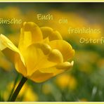 Frohe Ostern und schöne Tage zum Entspannen