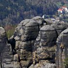 Frohe Ostern und über einige der Schrammsteingipfel geschaut...