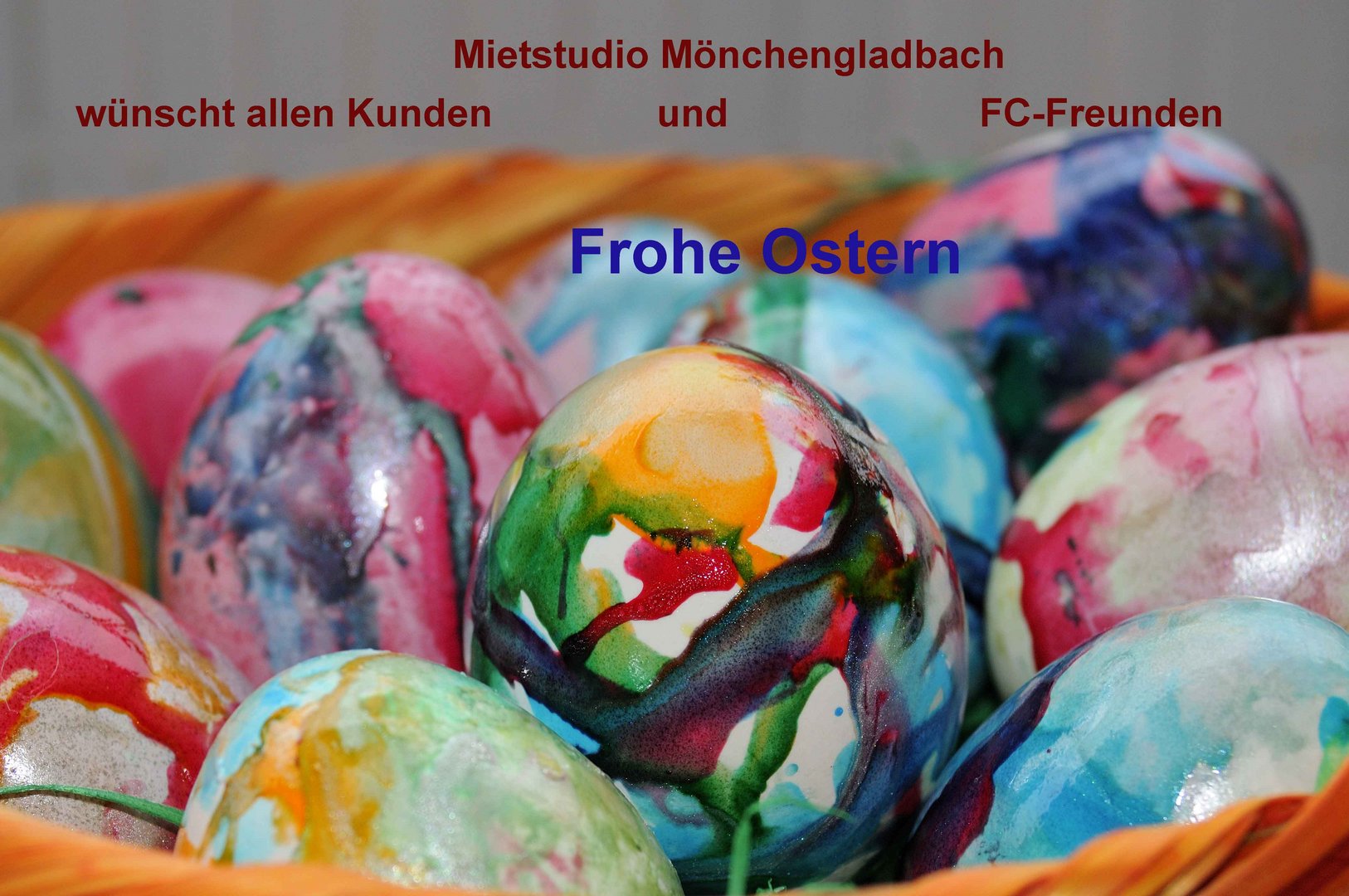 Frohe Ostern von Mietstudio Mönchengladbach