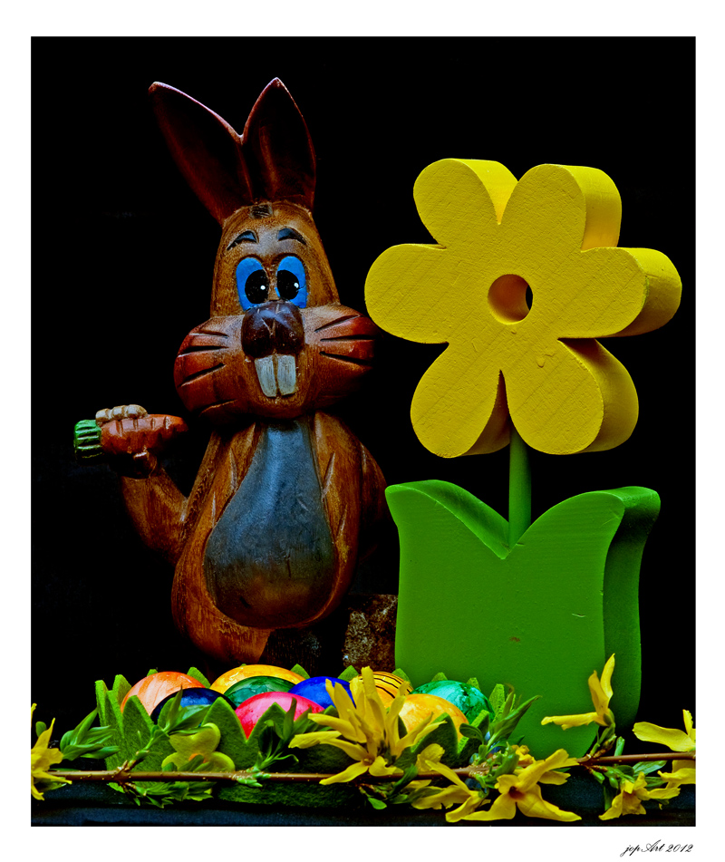 Frohe Ostern wünsch ich euch!