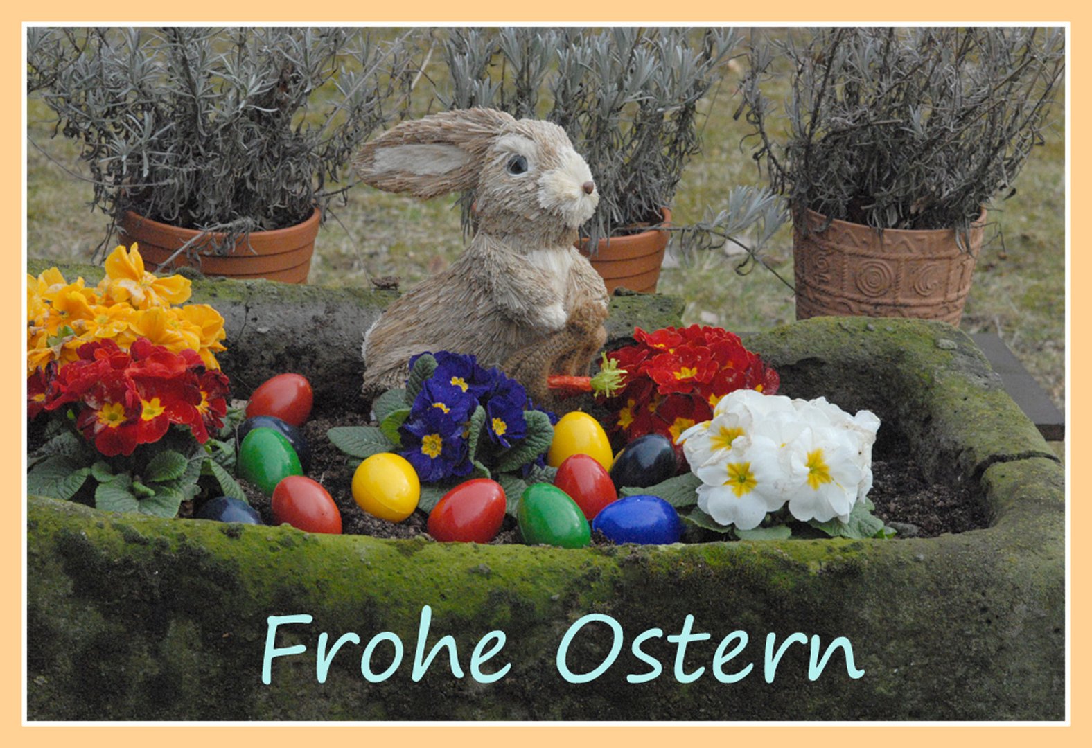 Frohe Ostern wünsche ich allen Besuchern