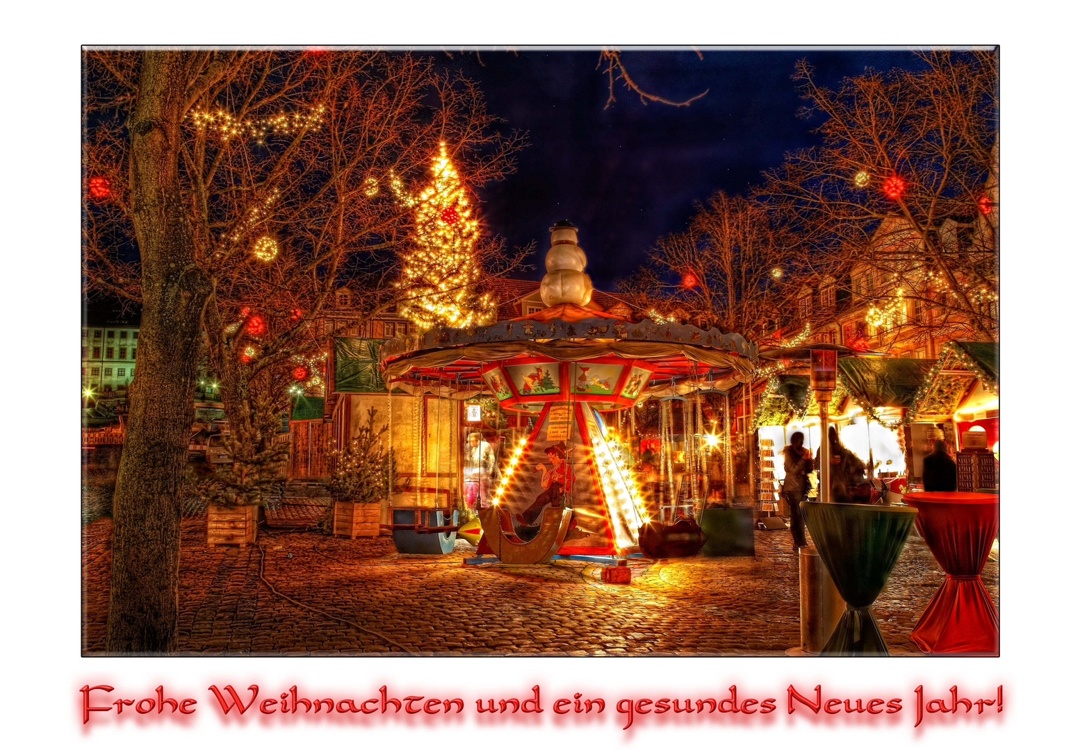 Frohe und gesegnete Weihnachtstage