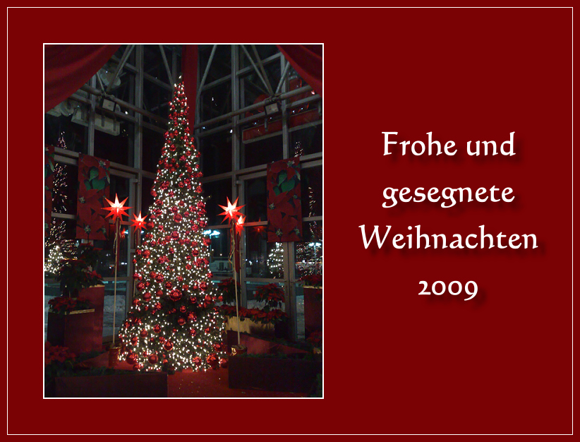 Frohe Weihnacht 2009