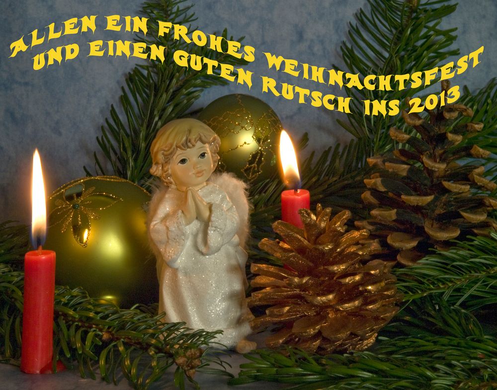 Frohe Weihnacht