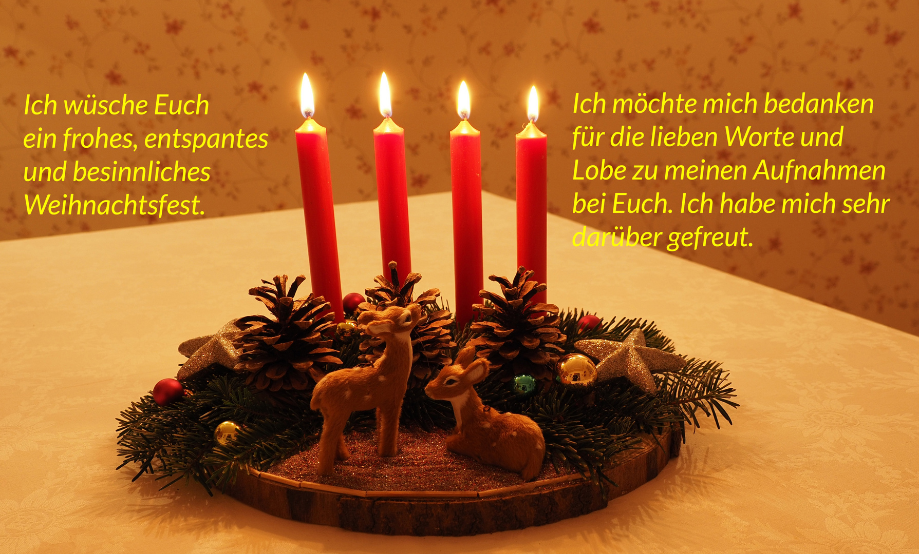 Frohe Weihnacht .....