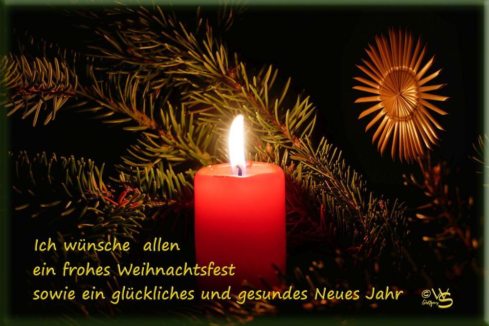 Frohe Weihnachten&hellip; Foto &amp; Bild winter, kerze, motive Bilder auf