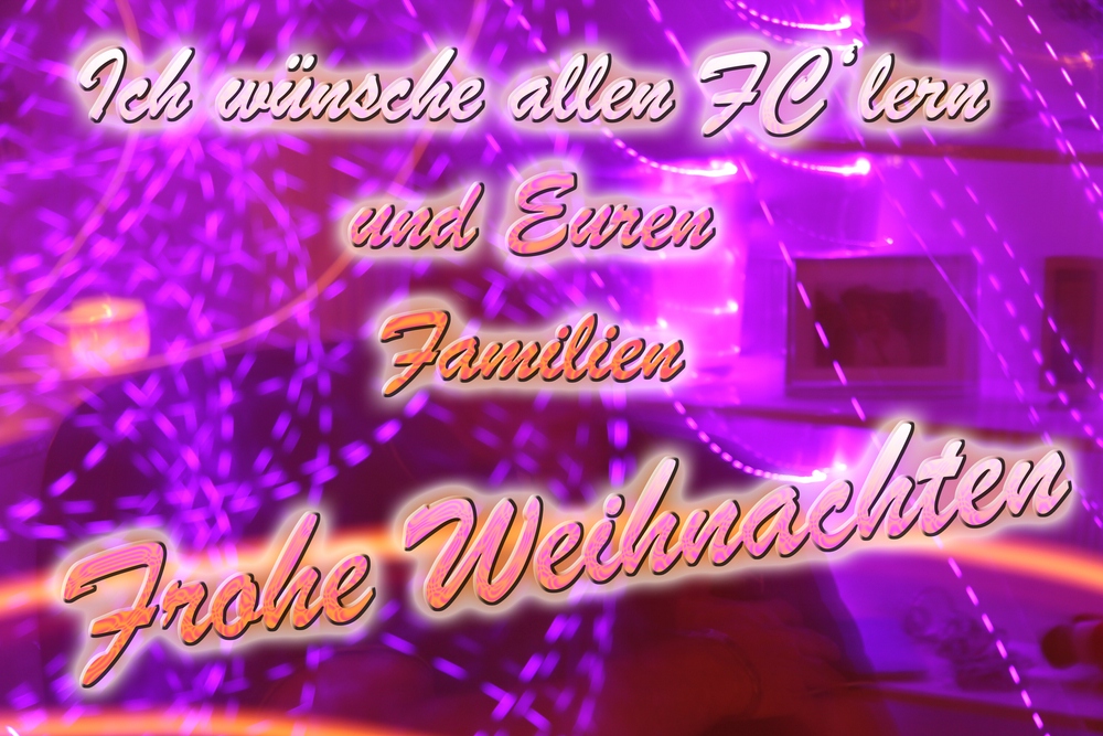 Frohe Weihnachten