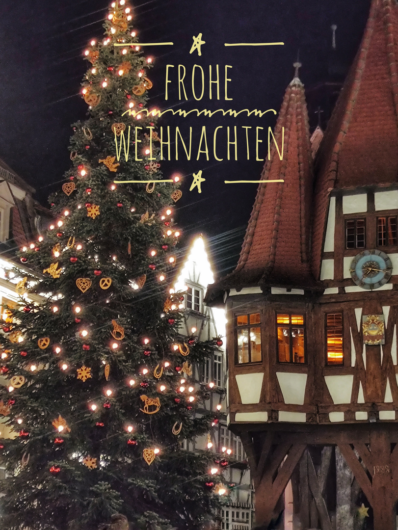 Frohe Weihnachten 