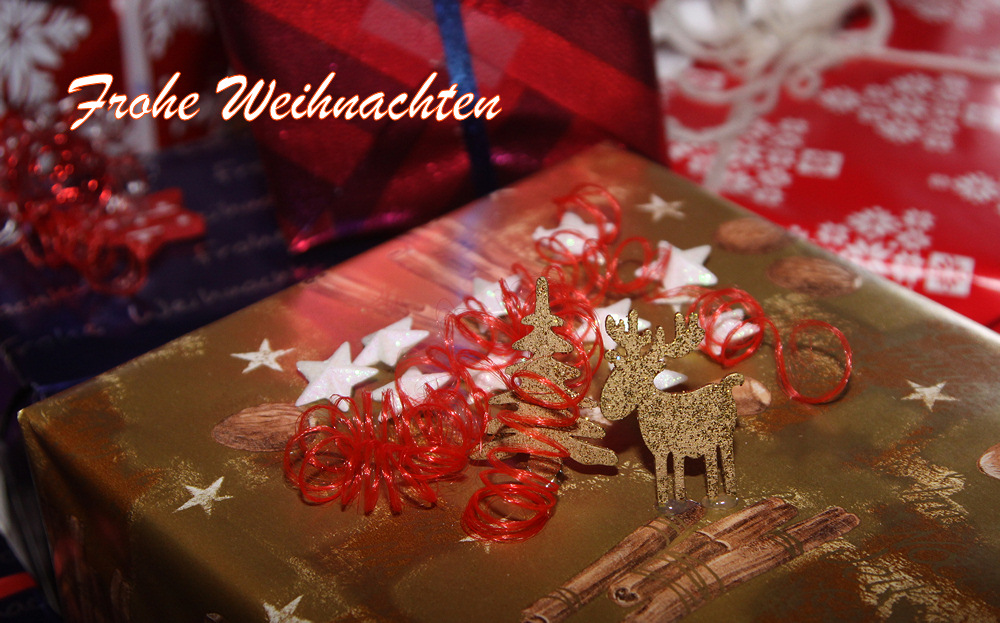 Frohe Weihnachten