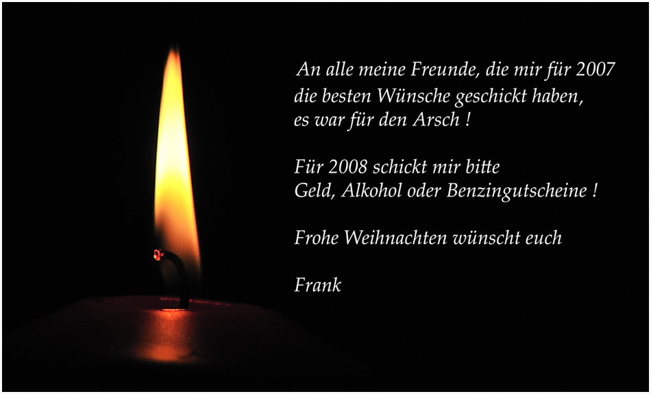 Frohe Weihnachten 2007 !