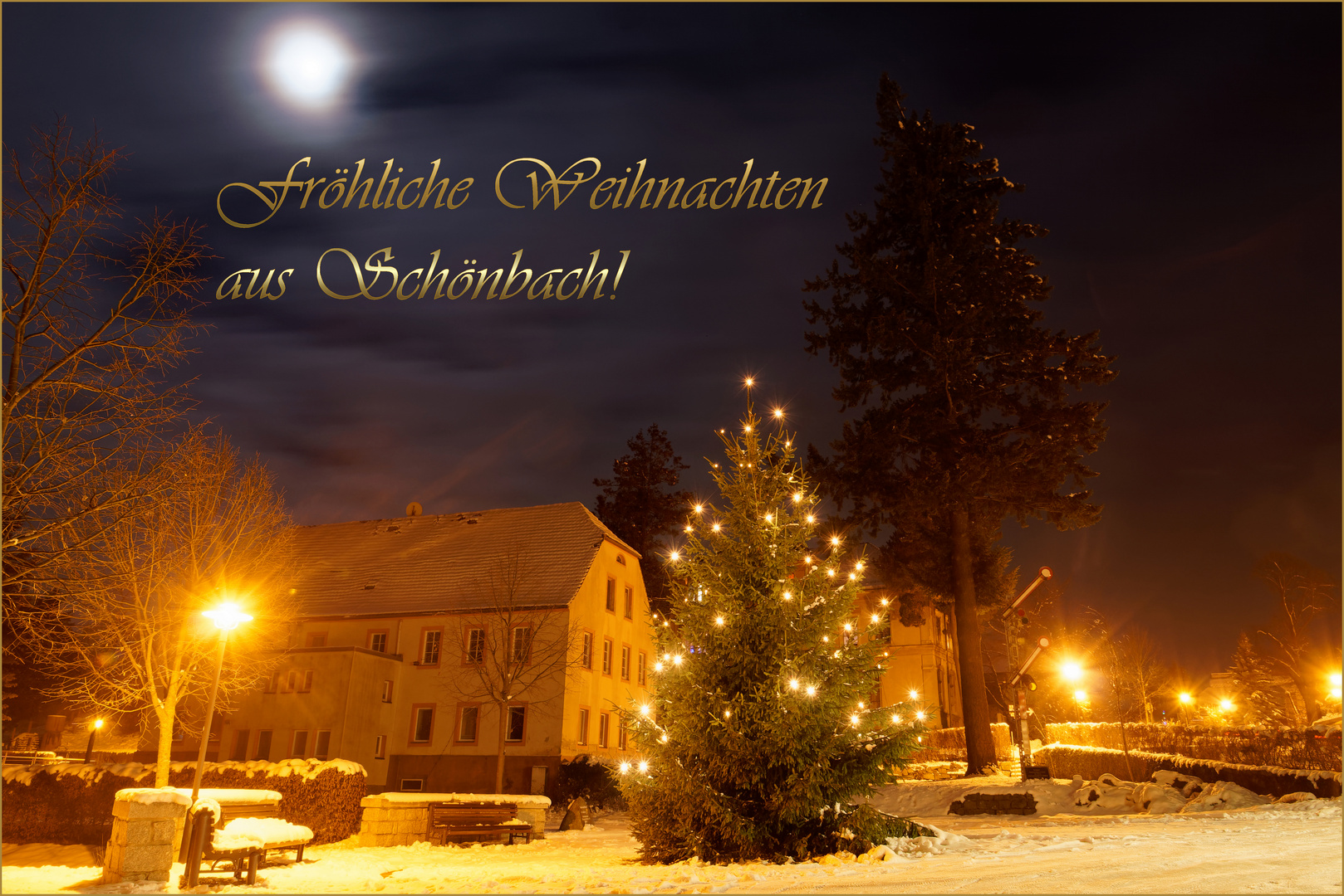 Frohe Weihnachten 2018 aus Schönbach