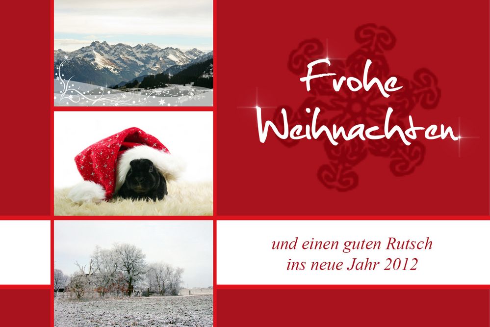 Frohe Weihnachten...