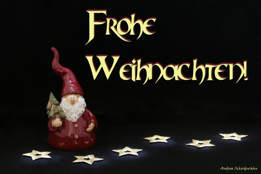 Frohe Weihnachten!