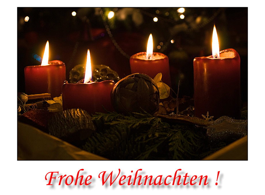 Frohe Weihnachten