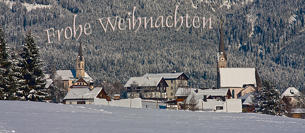 Frohe Weihnachten