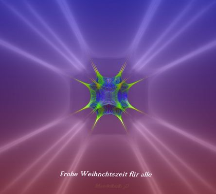 Frohe Weihnachten - 3D Interlaced 
