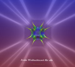 Frohe Weihnachten - 3D Interlaced 