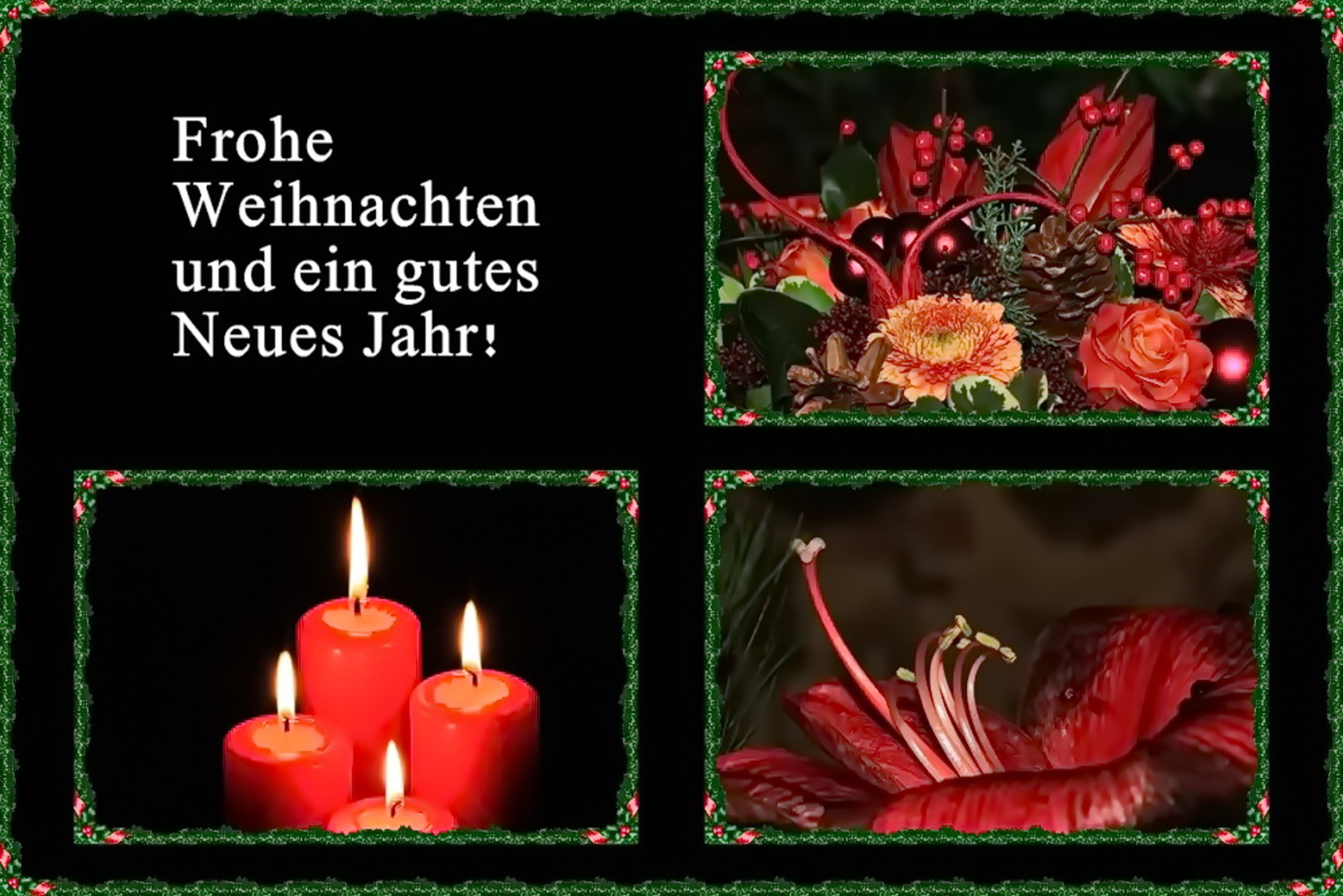 FROHE WEIHNACHTEN