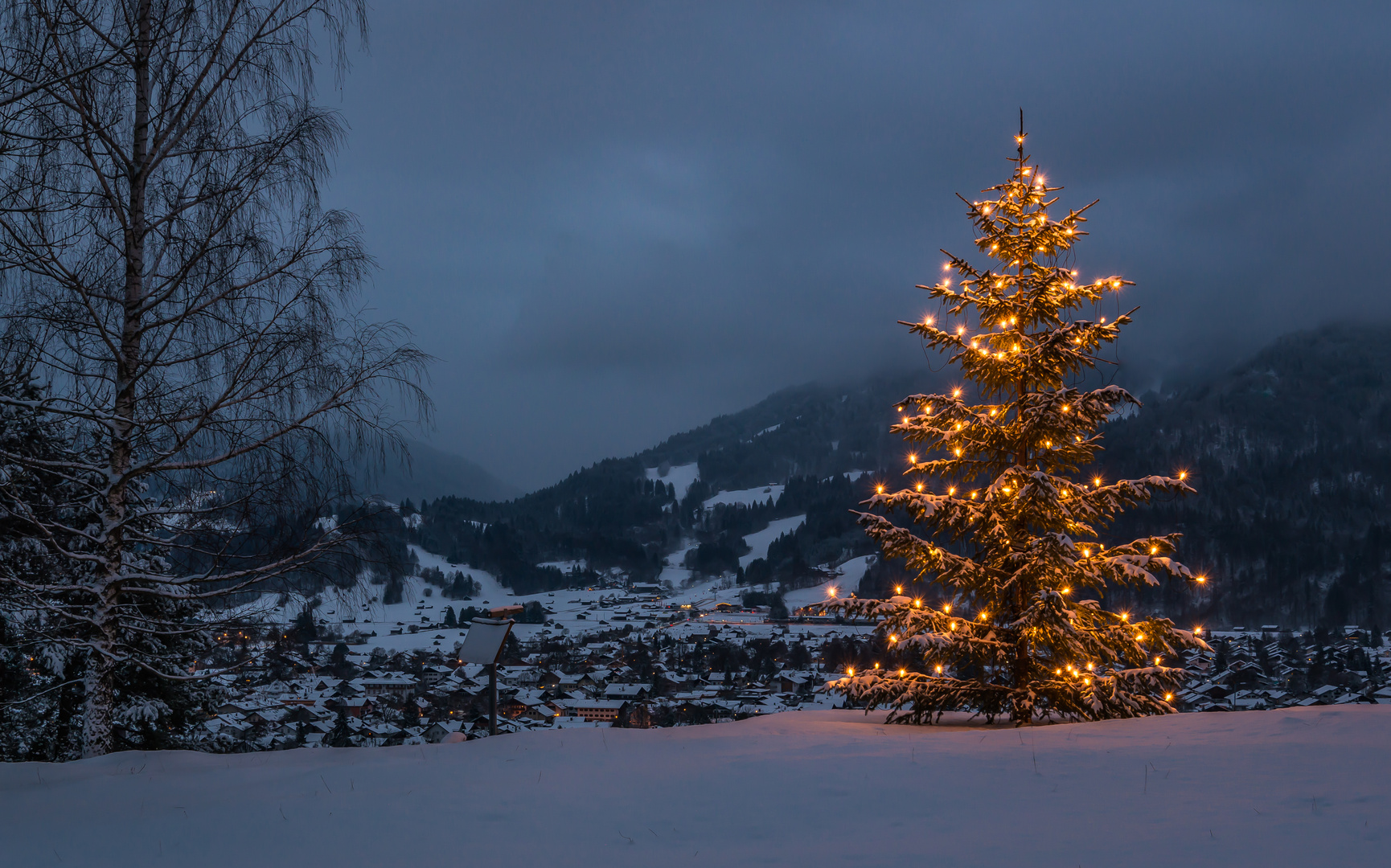 Frohe Weihnachten Foto & Bild landschaft, berge, winter Bilder auf