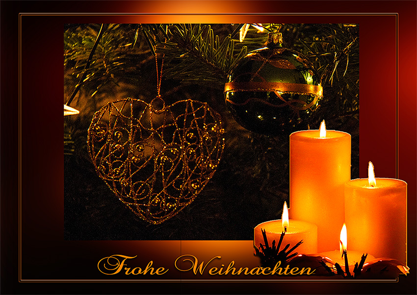 FROHE WEIHNACHTEN