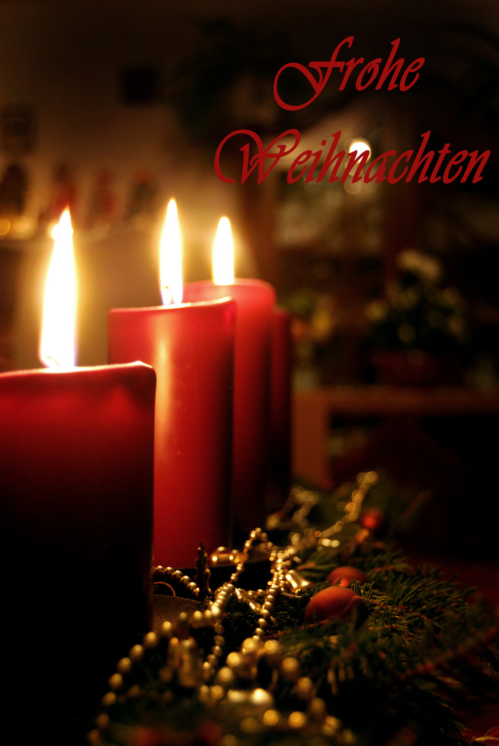 Frohe Weihnachten